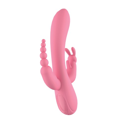 The Beat Trifecta Massager Pink