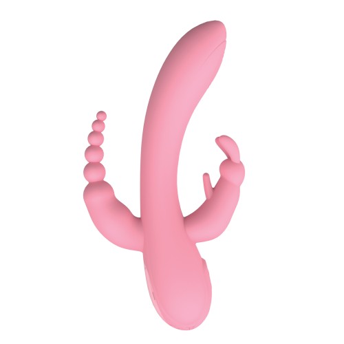 The Beat Trifecta Massager Pink