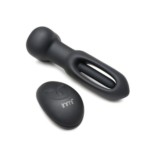 Inmi Flicking Vibrating Butt Plug with Remote