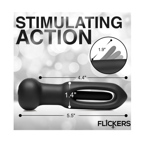 Inmi Flicking Vibrating Butt Plug with Remote