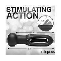 Inmi Flicking Vibrating Butt Plug with Remote