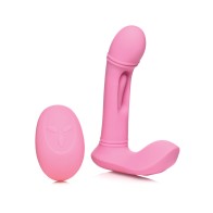 Inmi G-Flick Flicking G-Spot Vibrator with Remote - Pink