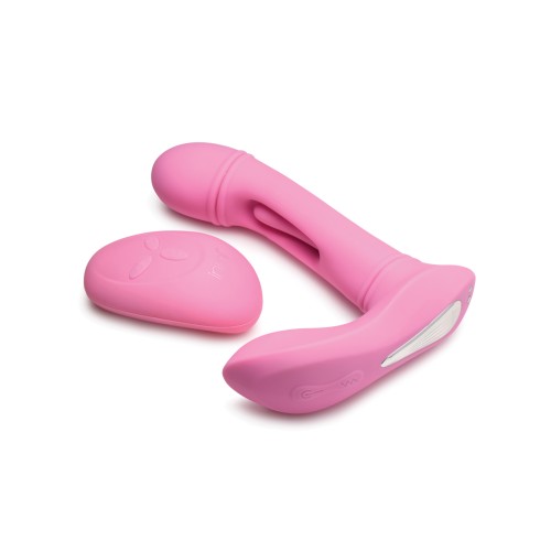 Inmi G-Flick Flicking G-Spot Vibrator with Remote - Pink