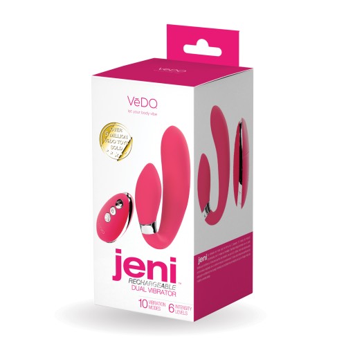 VeDO Jeni Dual Motor Vibe with Remote