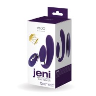 VeDO Jeni Dual Motor Vibe with Remote - Purple