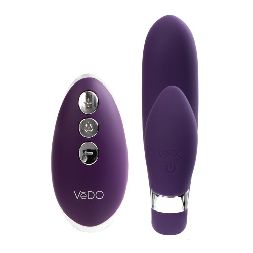 VeDO Jeni Vibrador Dual Motor con Control Remoto - Púrpura