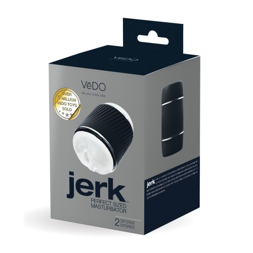 Masturbador VeDO Jerk Negro/Transparente