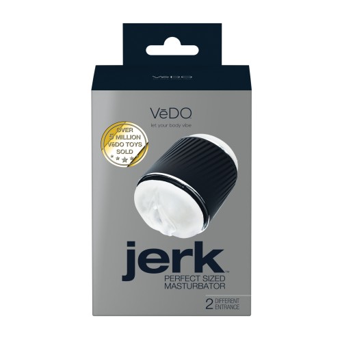 VeDO Jerk Masturbation Sleeve Black/Clear