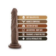 Pene Realista Dr. Skin 7.5 - Chocolate