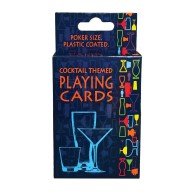 Cocktail Themed Playing Cards Fun Party