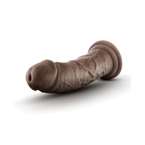 Blush Dr. Skin Plus 8 Inch Dildo Chocolate