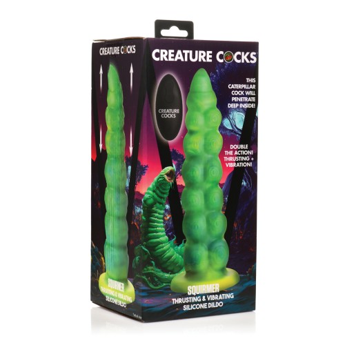 Dildo de Silicona Creature Cocks Squirmer con Control Remoto