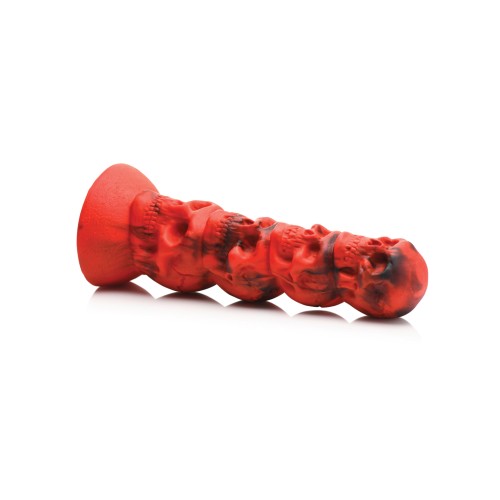 Creature Cocks Doom Silicone Dildo - Red/Black