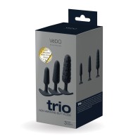 Set de Tapones Anales VeDO Trio Negro