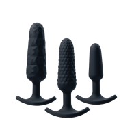 Set de Tapones Anales VeDO Trio Negro