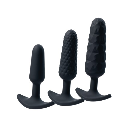 Set de Tapones Anales VeDO Trio Negro