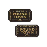 Pastease Premium Pound Town Glitter Black