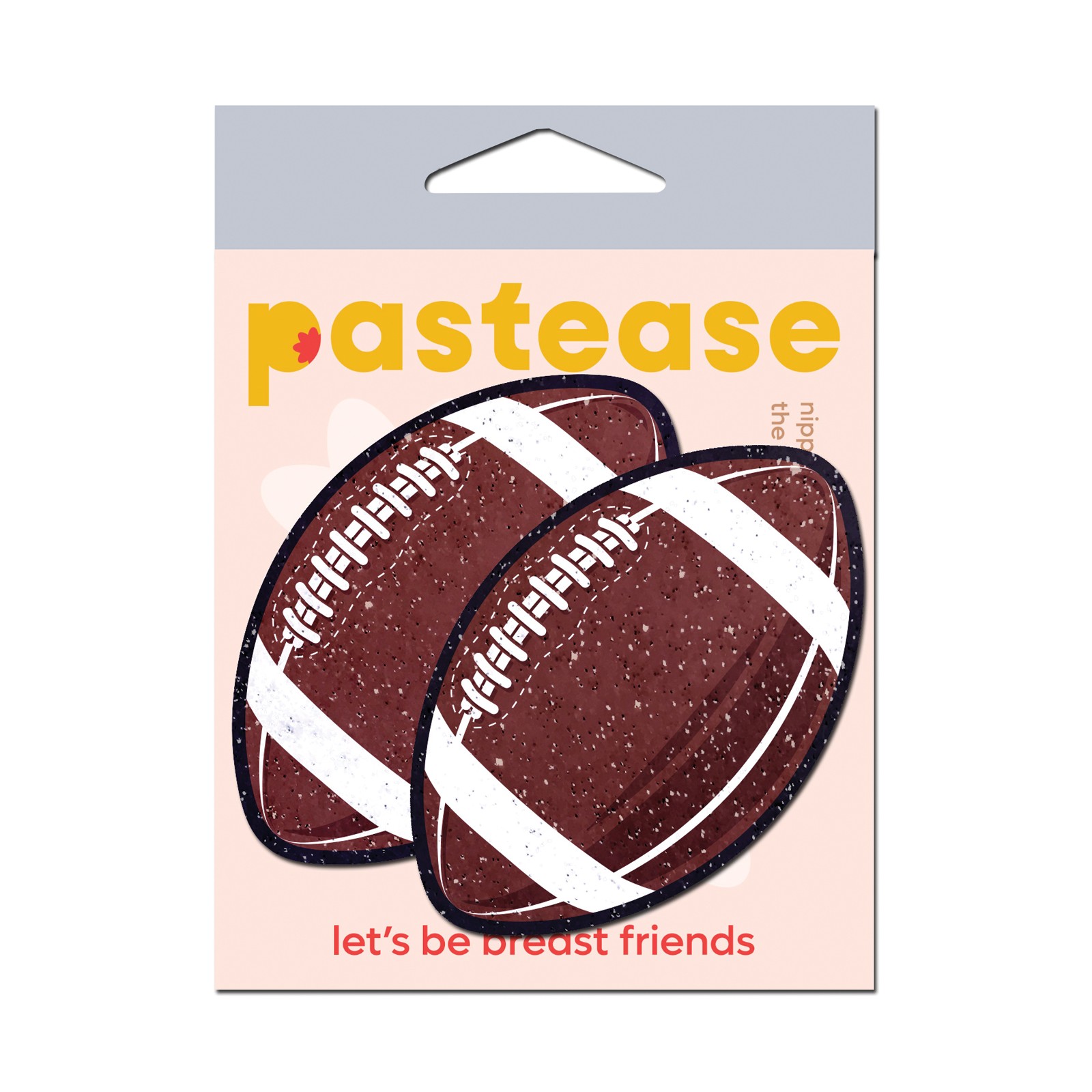 Sparkly Football Pastease Nipple Covers