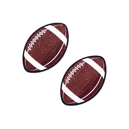 Sparkly Football Pastease Nipple Covers