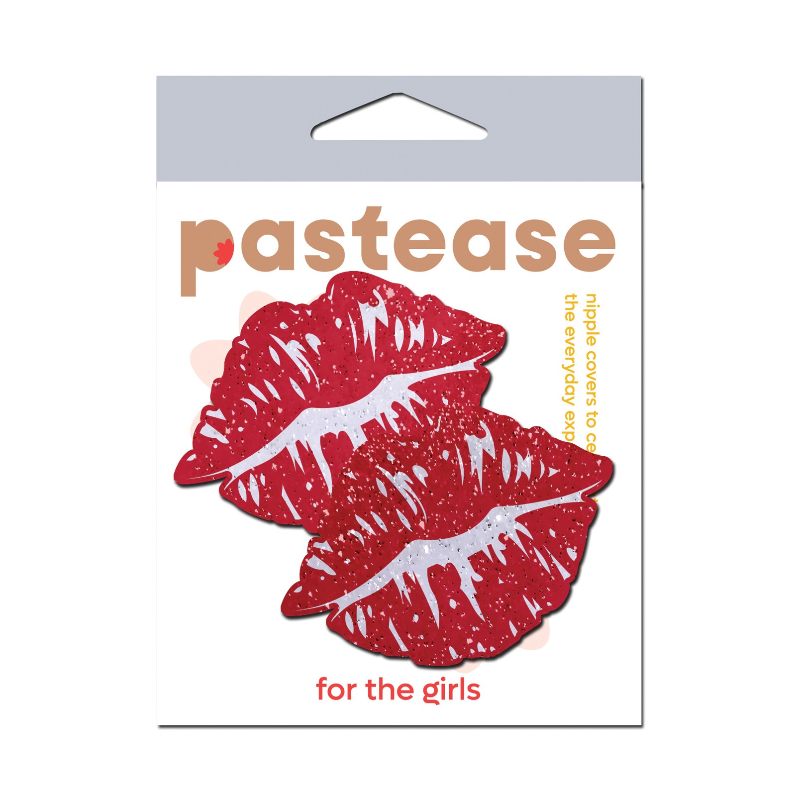 Pastease Brillantes Labios de Beso Pasties Rojo