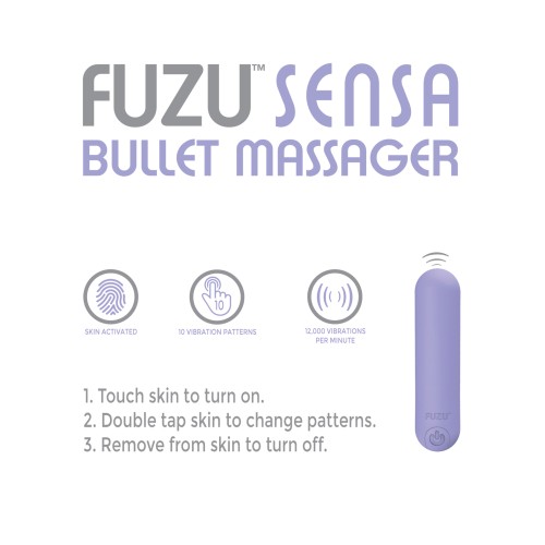 Masajeador Bullete Recargable Fuzu Sensa