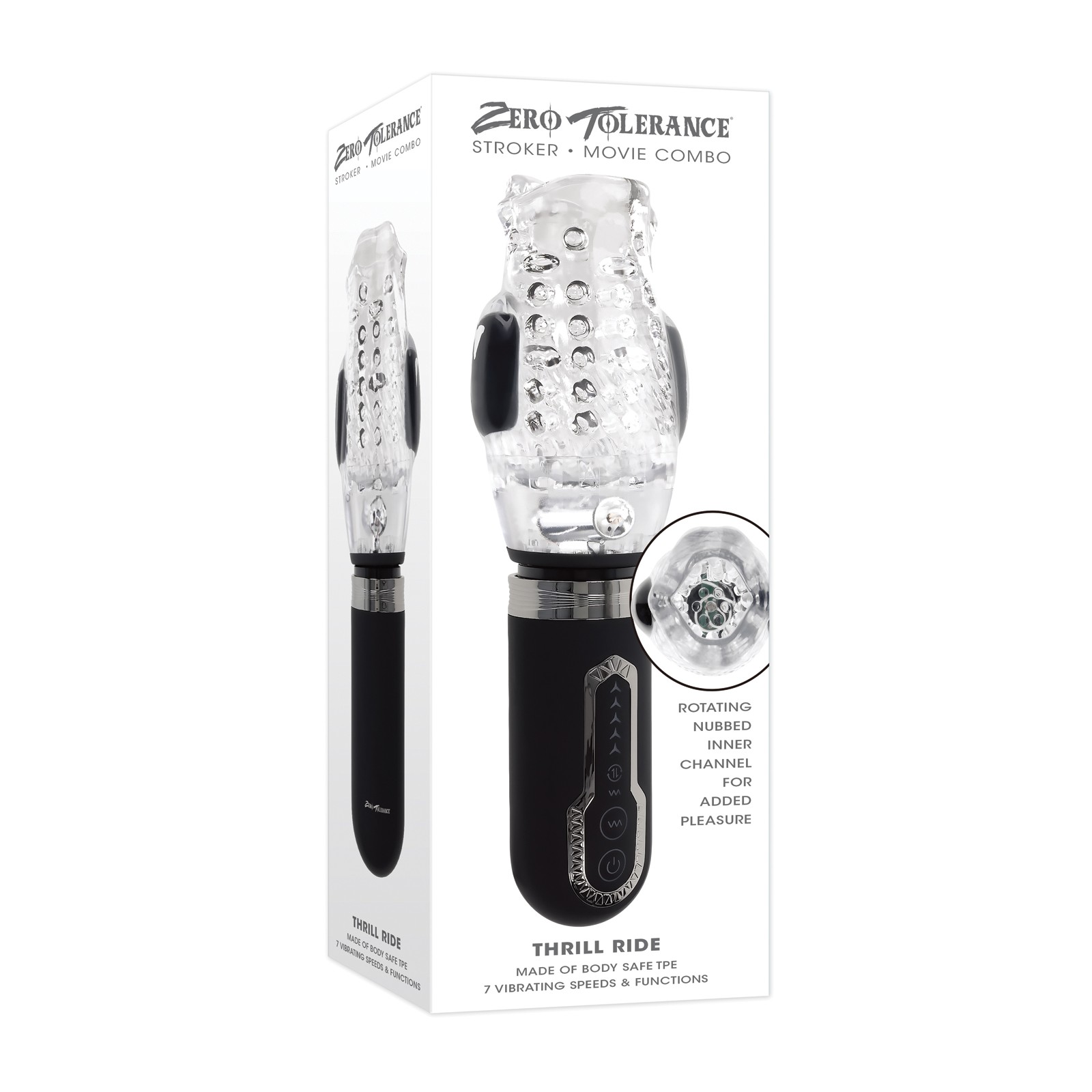 Stroker Recargable Thrill Ride de Zero Tolerance