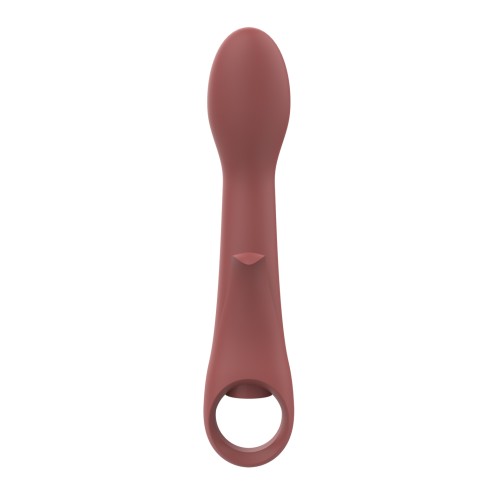 NUDE Sierra G-Spot Duo Vibrator Peach