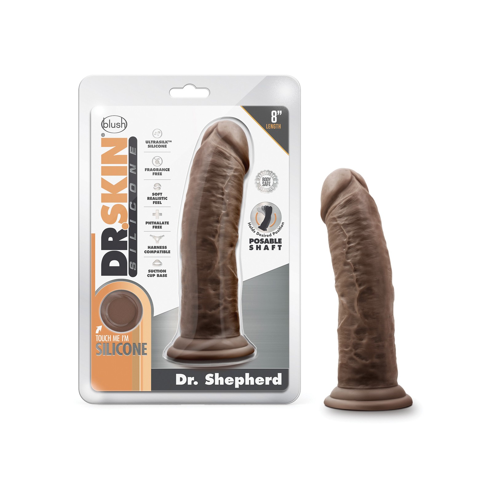 Blush Dr. Shepherd Dildo - Realistic Design