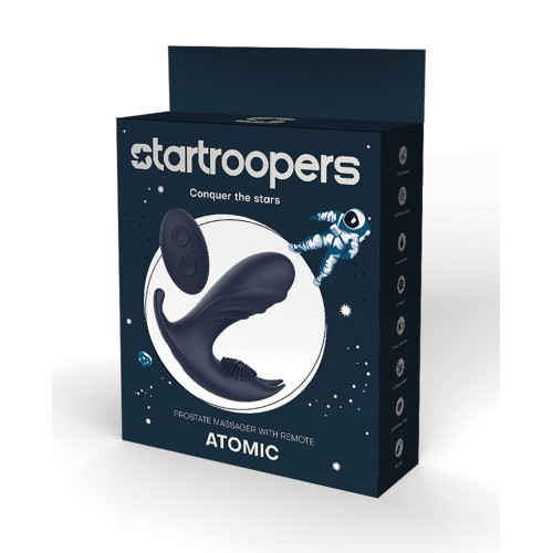 Masajeador Prostático Atomic Star Troopers con Control Remoto