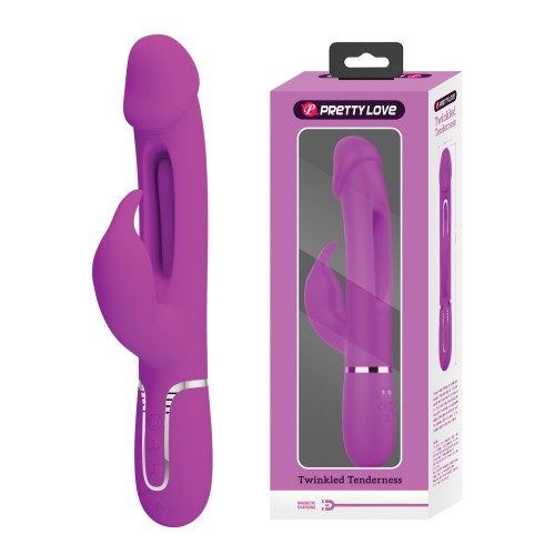 Pretty Love Flicking Rabbit Vibrator