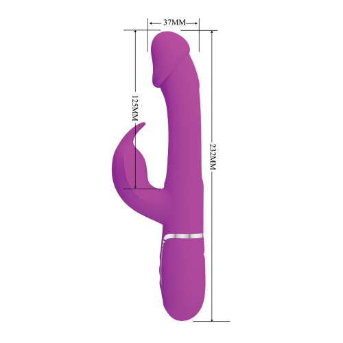 Vibrador Conejito Flicking de Pretty Love