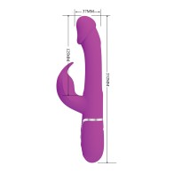 Vibrador Conejito Flicking de Pretty Love