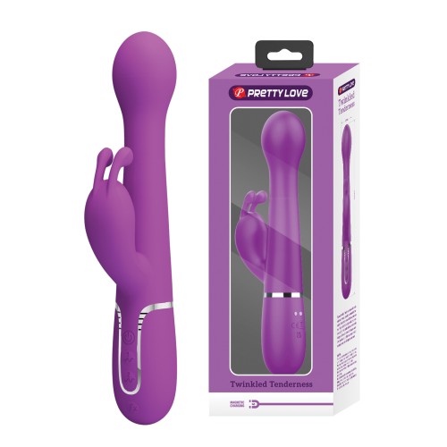 Vibrador Rabbit Pretty Love Twinkled Tenderness Fucsia