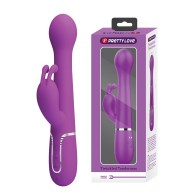 Vibrador Rabbit Pretty Love Twinkled Tenderness Fucsia