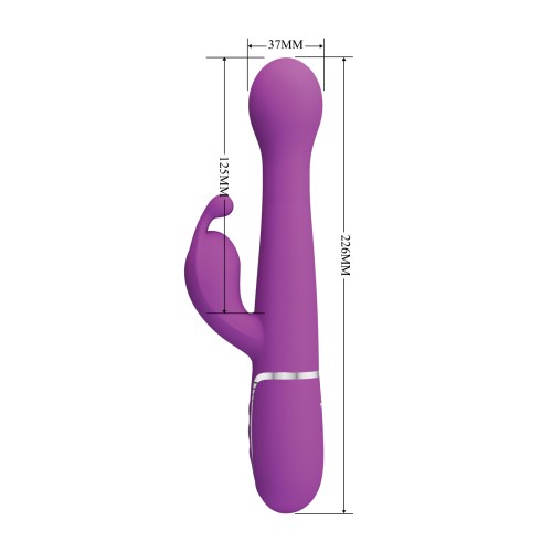 Vibrador Rabbit Pretty Love Twinkled Tenderness Fucsia