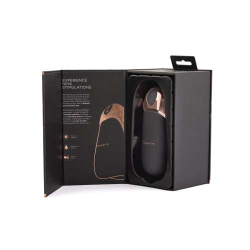 Coquette The Hedonist Stroker - Black/Rose Gold