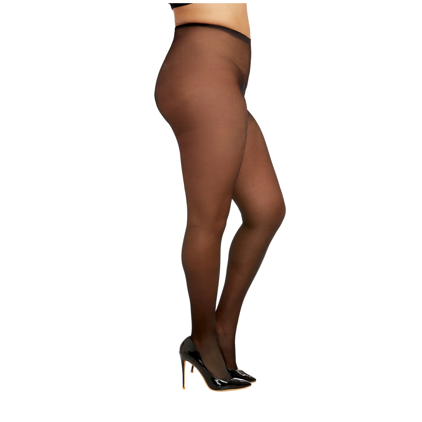 Sheer Crotchless Pantyhose for Alluring Appeal