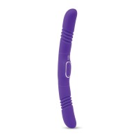 Vibrador Doble Placer Vibrante y con Movimiento