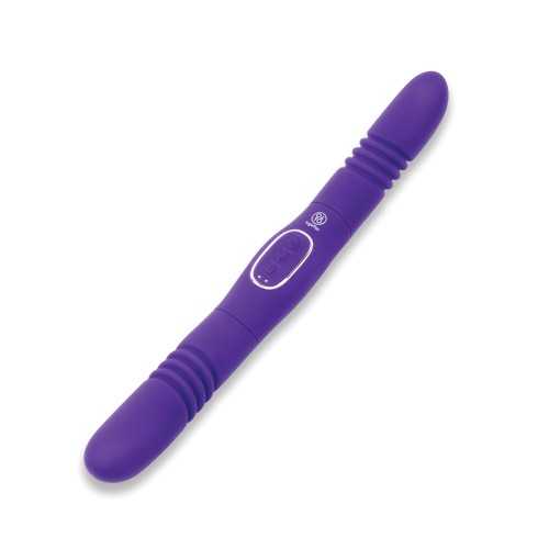 Together Double Delight Vibrating & Thrusting Vibrator