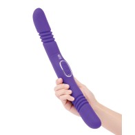 Vibrador Doble Placer Vibrante y con Movimiento