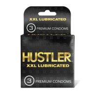 Condones Premium Lubricados Hustler XXL