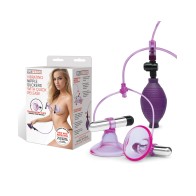 Lux Fetish Vibrating Nipple Suckers with Quick Release