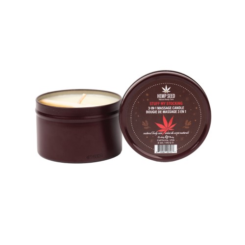 Earthly Body 3-in-1 Massage Candle - 6 oz Stuff My Stocking