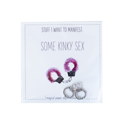 Warm Human Kinky Sex Mini Card & Charm