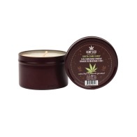 Earthly Body 2024 Holiday 3 in 1 Massage Candle 6 oz