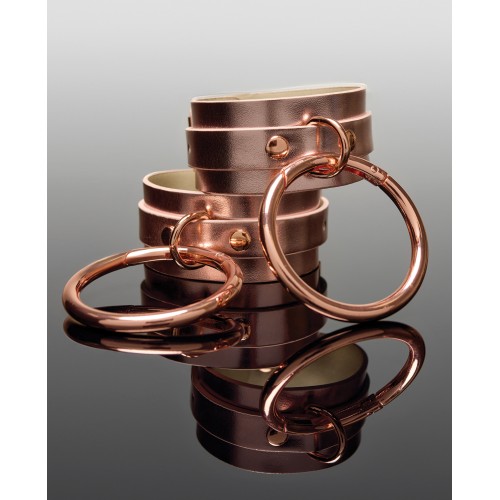 Pleasure Collection Adjustable Handcuffs - Rose Gold