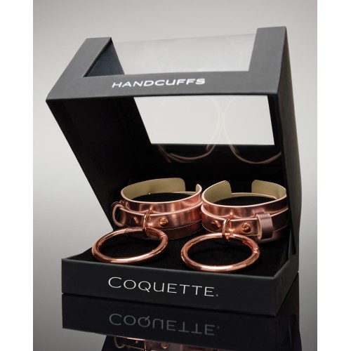 Pleasure Collection Adjustable Handcuffs - Rose Gold