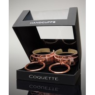 Pleasure Collection Adjustable Handcuffs - Rose Gold