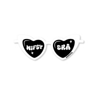 Sticker Corazón Gafas Wifey Era - Paquete de 3