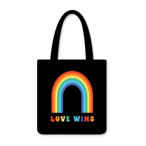 Love Wins Reusable Tote Multicolor